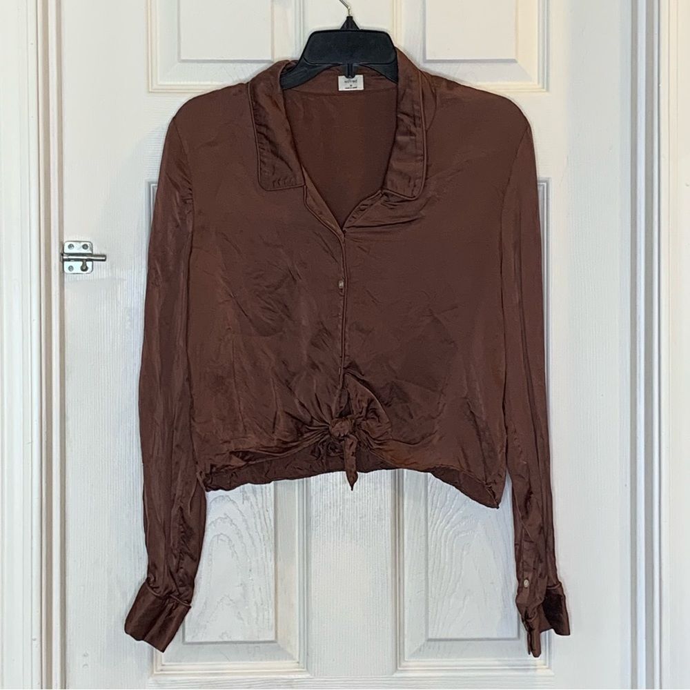 Wilfred Peaufiner Blouse in Caban Size Medium